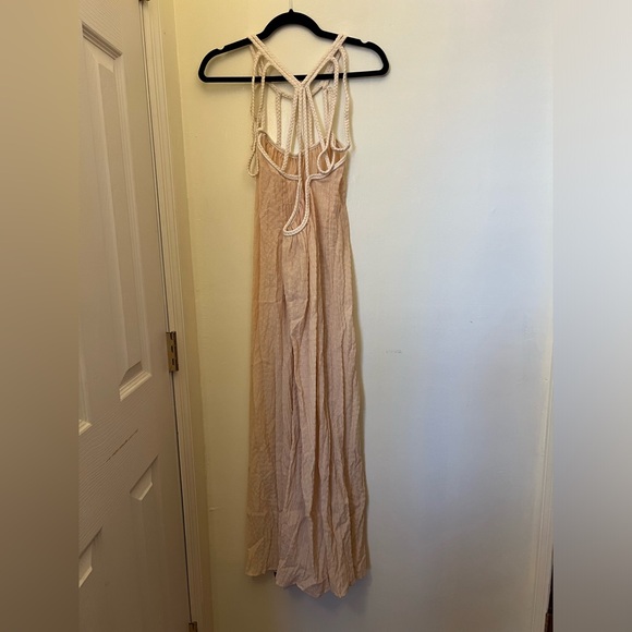 Commense Draped Halterneck Backless Long Dress - Picture 8 of 9